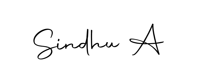 Make a short Sindhu A signature style. Manage your documents anywhere anytime using Autography-DOLnW. Create and add eSignatures, submit forms, share and send files easily. Sindhu A signature style 10 images and pictures png