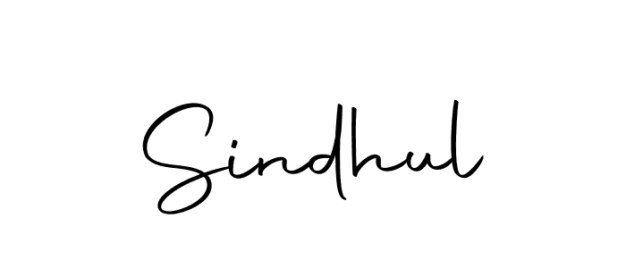 Make a beautiful signature design for name Sindhul. With this signature (Autography-DOLnW) style, you can create a handwritten signature for free. Sindhul signature style 10 images and pictures png