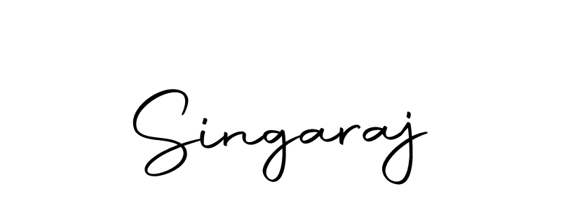 Design your own signature with our free online signature maker. With this signature software, you can create a handwritten (Autography-DOLnW) signature for name Singaraj. Singaraj signature style 10 images and pictures png