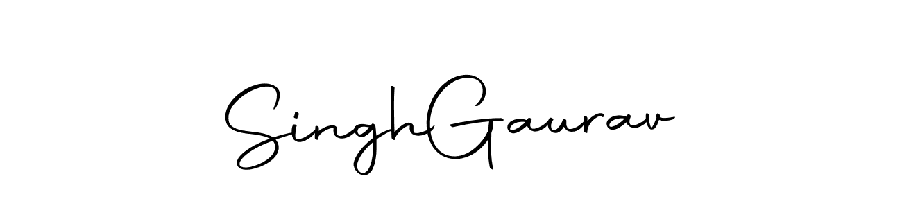 Singh  Gaurav stylish signature style. Best Handwritten Sign (Autography-DOLnW) for my name. Handwritten Signature Collection Ideas for my name Singh  Gaurav. Singh  Gaurav signature style 10 images and pictures png