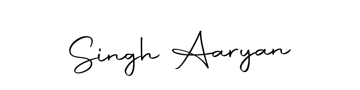 How to make Singh Aaryan signature? Autography-DOLnW is a professional autograph style. Create handwritten signature for Singh Aaryan name. Singh Aaryan signature style 10 images and pictures png