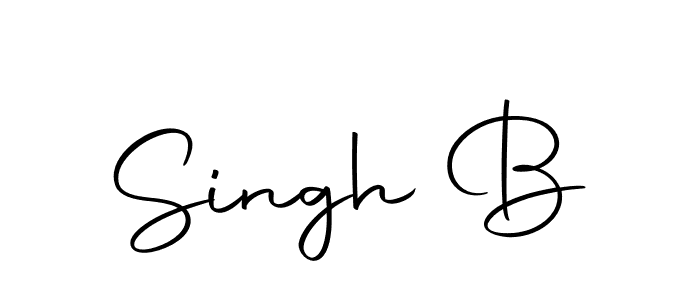 It looks lik you need a new signature style for name Singh B. Design unique handwritten (Autography-DOLnW) signature with our free signature maker in just a few clicks. Singh B signature style 10 images and pictures png