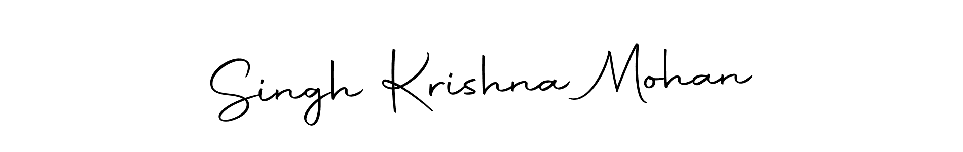 Singh Krishna Mohan stylish signature style. Best Handwritten Sign (Autography-DOLnW) for my name. Handwritten Signature Collection Ideas for my name Singh Krishna Mohan. Singh Krishna Mohan signature style 10 images and pictures png