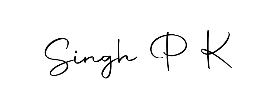 How to make Singh P K signature? Autography-DOLnW is a professional autograph style. Create handwritten signature for Singh P K name. Singh P K signature style 10 images and pictures png