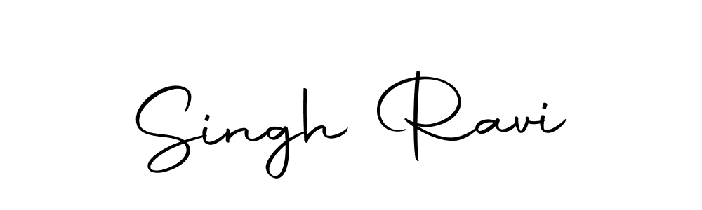 How to make Singh Ravi name signature. Use Autography-DOLnW style for creating short signs online. This is the latest handwritten sign. Singh Ravi signature style 10 images and pictures png