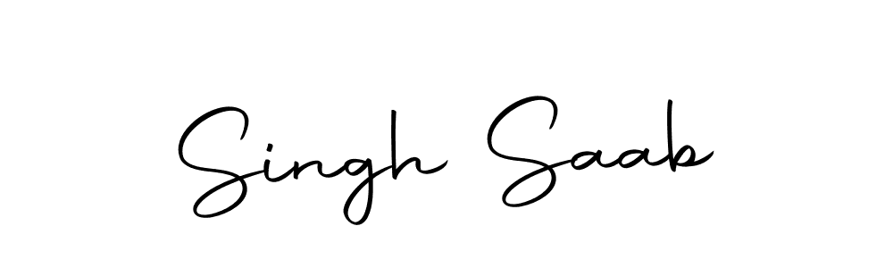 How to make Singh Saab name signature. Use Autography-DOLnW style for creating short signs online. This is the latest handwritten sign. Singh Saab signature style 10 images and pictures png