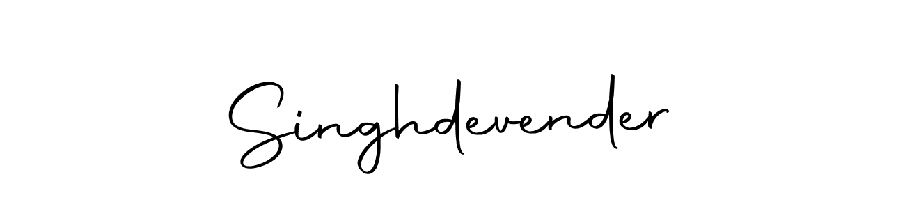 Make a beautiful signature design for name Singhdevender. Use this online signature maker to create a handwritten signature for free. Singhdevender signature style 10 images and pictures png