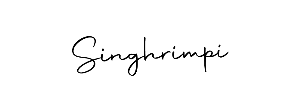 Make a beautiful signature design for name Singhrimpi. Use this online signature maker to create a handwritten signature for free. Singhrimpi signature style 10 images and pictures png