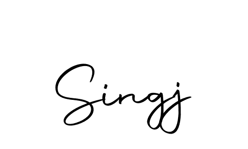 How to make Singj signature? Autography-DOLnW is a professional autograph style. Create handwritten signature for Singj name. Singj signature style 10 images and pictures png