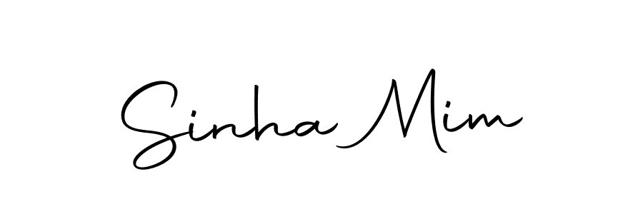 Here are the top 10 professional signature styles for the name Sinha Mim. These are the best autograph styles you can use for your name. Sinha Mim signature style 10 images and pictures png