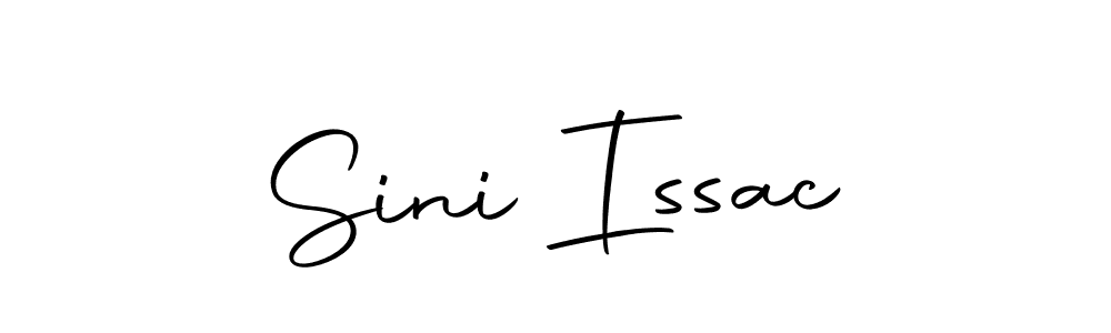 Make a beautiful signature design for name Sini Issac. With this signature (Autography-DOLnW) style, you can create a handwritten signature for free. Sini Issac signature style 10 images and pictures png