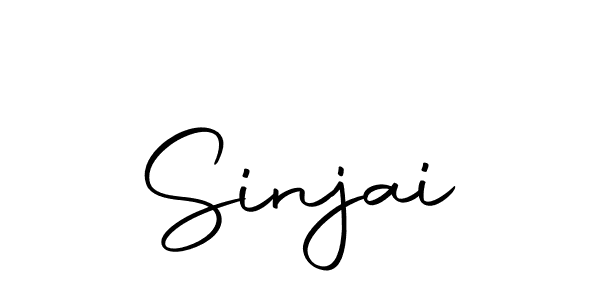 Create a beautiful signature design for name Sinjai. With this signature (Autography-DOLnW) fonts, you can make a handwritten signature for free. Sinjai signature style 10 images and pictures png