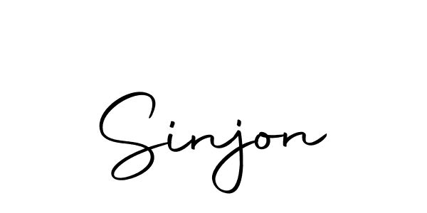 Design your own signature with our free online signature maker. With this signature software, you can create a handwritten (Autography-DOLnW) signature for name Sinjon. Sinjon signature style 10 images and pictures png