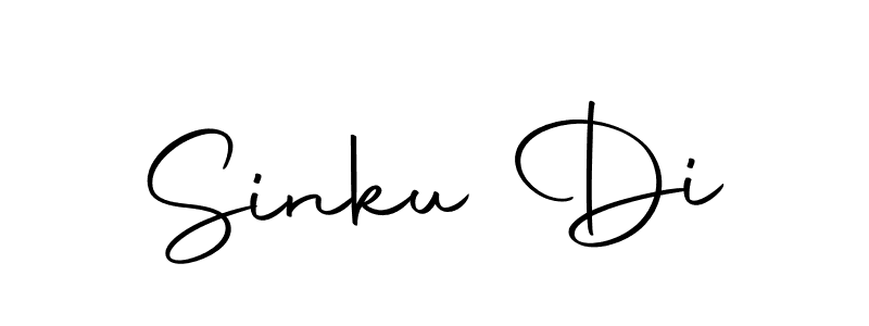 You should practise on your own different ways (Autography-DOLnW) to write your name (Sinku Di) in signature. don't let someone else do it for you. Sinku Di signature style 10 images and pictures png