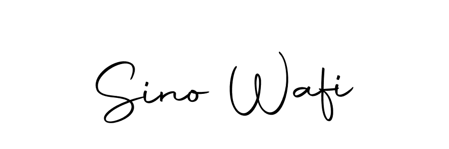 Make a beautiful signature design for name Sino Wafi. With this signature (Autography-DOLnW) style, you can create a handwritten signature for free. Sino Wafi signature style 10 images and pictures png