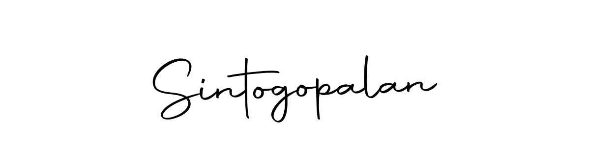 Also we have Sintogopalan name is the best signature style. Create professional handwritten signature collection using Autography-DOLnW autograph style. Sintogopalan signature style 10 images and pictures png