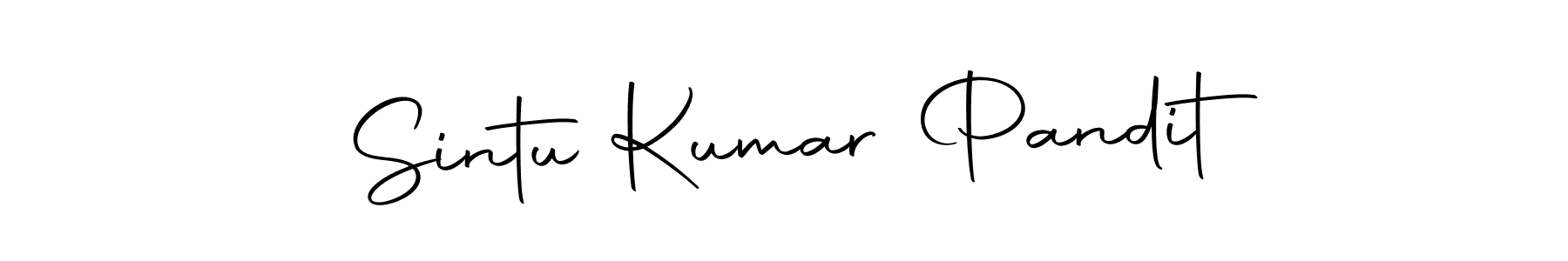 Design your own signature with our free online signature maker. With this signature software, you can create a handwritten (Autography-DOLnW) signature for name Sintu Kumar Pandit. Sintu Kumar Pandit signature style 10 images and pictures png