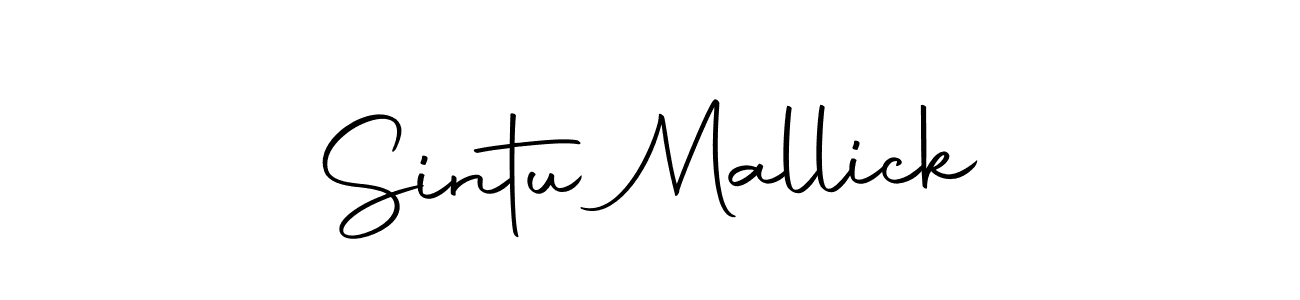 Make a beautiful signature design for name Sintu Mallick. Use this online signature maker to create a handwritten signature for free. Sintu Mallick signature style 10 images and pictures png
