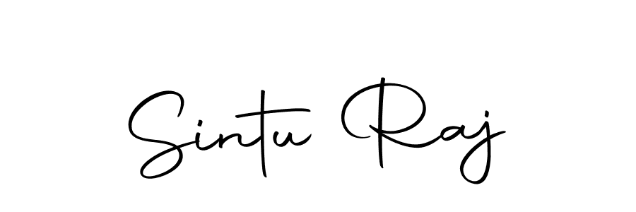 How to make Sintu Raj name signature. Use Autography-DOLnW style for creating short signs online. This is the latest handwritten sign. Sintu Raj signature style 10 images and pictures png