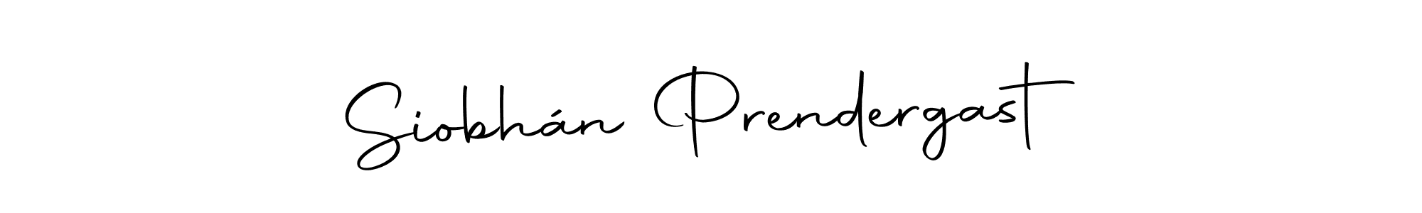 Use a signature maker to create a handwritten signature online. With this signature software, you can design (Autography-DOLnW) your own signature for name Siobhán Prendergast. Siobhán Prendergast signature style 10 images and pictures png