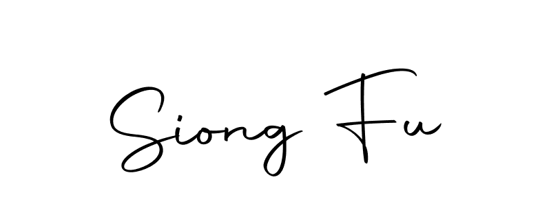 How to make Siong Fu name signature. Use Autography-DOLnW style for creating short signs online. This is the latest handwritten sign. Siong Fu signature style 10 images and pictures png