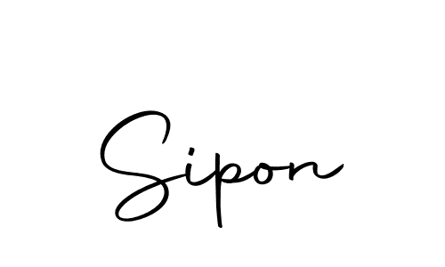 Similarly Autography-DOLnW is the best handwritten signature design. Signature creator online .You can use it as an online autograph creator for name Sipon. Sipon signature style 10 images and pictures png