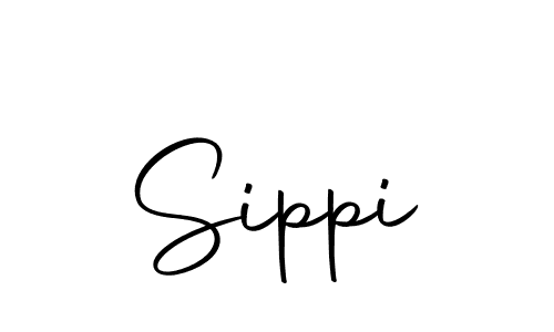 Sippi stylish signature style. Best Handwritten Sign (Autography-DOLnW) for my name. Handwritten Signature Collection Ideas for my name Sippi. Sippi signature style 10 images and pictures png