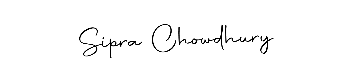 Use a signature maker to create a handwritten signature online. With this signature software, you can design (Autography-DOLnW) your own signature for name Sipra Chowdhury. Sipra Chowdhury signature style 10 images and pictures png