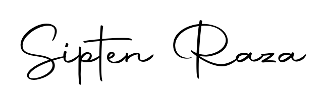 The Autography-DOLnW lettering style adds unique flourish to name Sipten Raza. Stand out with a custom digital autograph made in seconds. Sipten Raza signature style 10 images and pictures png