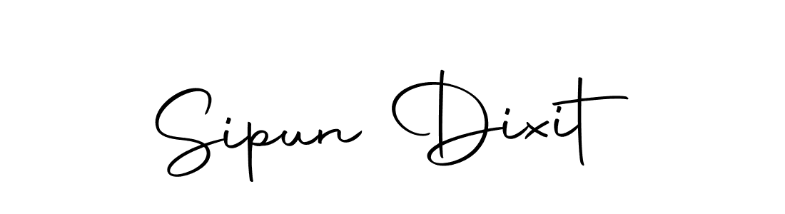 Design your own signature with our free online signature maker. With this signature software, you can create a handwritten (Autography-DOLnW) signature for name Sipun Dixit. Sipun Dixit signature style 10 images and pictures png