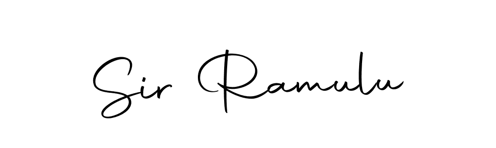 You should practise on your own different ways (Autography-DOLnW) to write your name (Sir Ramulu) in signature. don't let someone else do it for you. Sir Ramulu signature style 10 images and pictures png