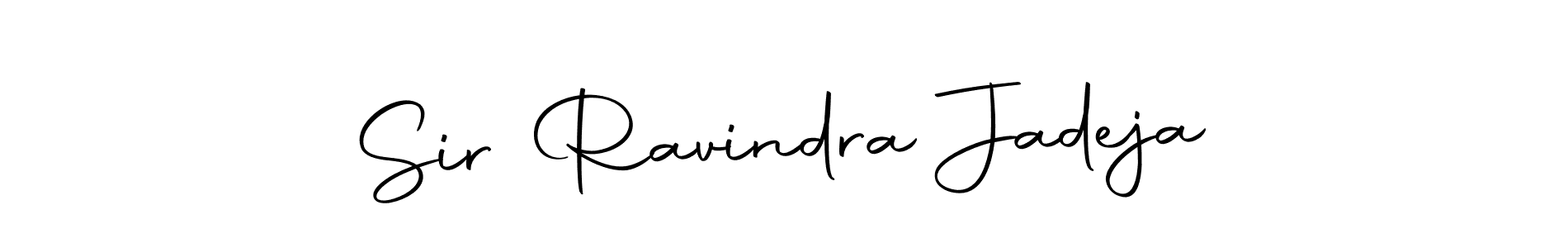 Design your own signature with our free online signature maker. With this signature software, you can create a handwritten (Autography-DOLnW) signature for name Sir Ravindra Jadeja. Sir Ravindra Jadeja signature style 10 images and pictures png