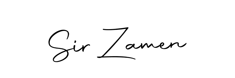 Sir Zamen stylish signature style. Best Handwritten Sign (Autography-DOLnW) for my name. Handwritten Signature Collection Ideas for my name Sir Zamen. Sir Zamen signature style 10 images and pictures png