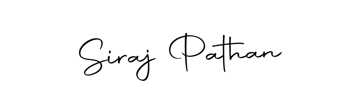 You should practise on your own different ways (Autography-DOLnW) to write your name (Siraj Pathan) in signature. don't let someone else do it for you. Siraj Pathan signature style 10 images and pictures png