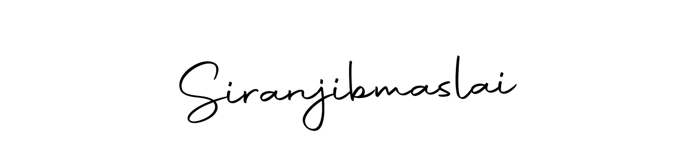 Design your own signature with our free online signature maker. With this signature software, you can create a handwritten (Autography-DOLnW) signature for name Siranjibmaslai. Siranjibmaslai signature style 10 images and pictures png