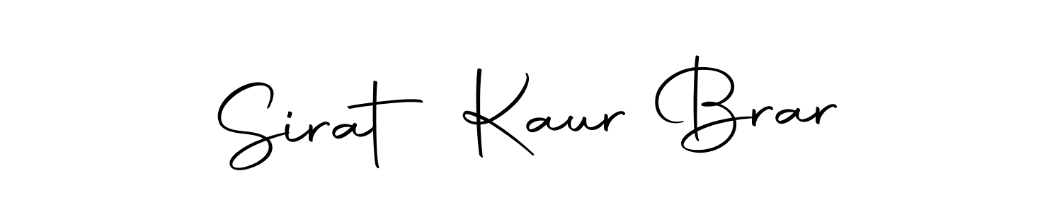 You can use this online signature creator to create a handwritten signature for the name Sirat Kaur Brar. This is the best online autograph maker. Sirat Kaur Brar signature style 10 images and pictures png