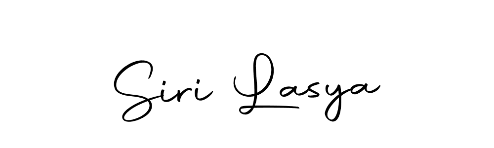 The best way (Autography-DOLnW) to make a short signature is to pick only two or three words in your name. The name Siri Lasya include a total of six letters. For converting this name. Siri Lasya signature style 10 images and pictures png