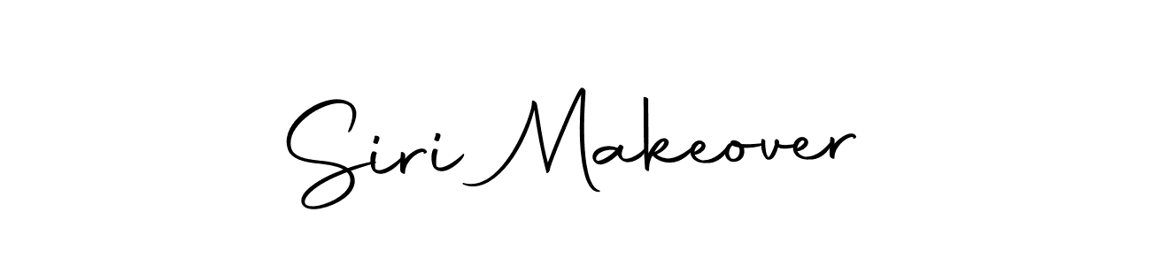 if you are searching for the best signature style for your name Siri Makeover. so please give up your signature search. here we have designed multiple signature styles  using Autography-DOLnW. Siri Makeover signature style 10 images and pictures png