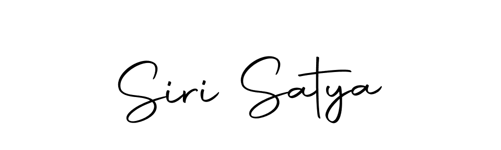 Make a beautiful signature design for name Siri Satya. Use this online signature maker to create a handwritten signature for free. Siri Satya signature style 10 images and pictures png