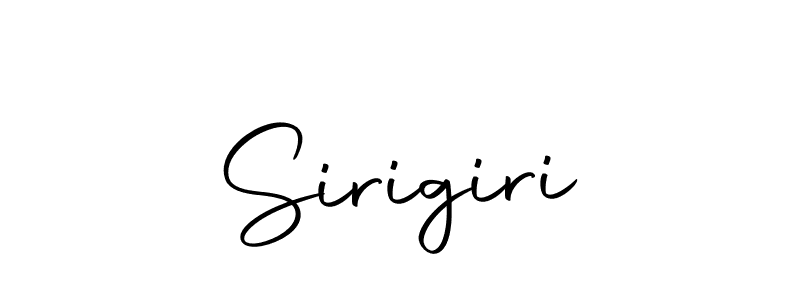 Use a signature maker to create a handwritten signature online. With this signature software, you can design (Autography-DOLnW) your own signature for name Sirigiri. Sirigiri signature style 10 images and pictures png