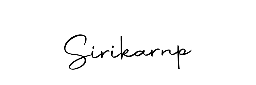 Design your own signature with our free online signature maker. With this signature software, you can create a handwritten (Autography-DOLnW) signature for name Sirikarnp. Sirikarnp signature style 10 images and pictures png