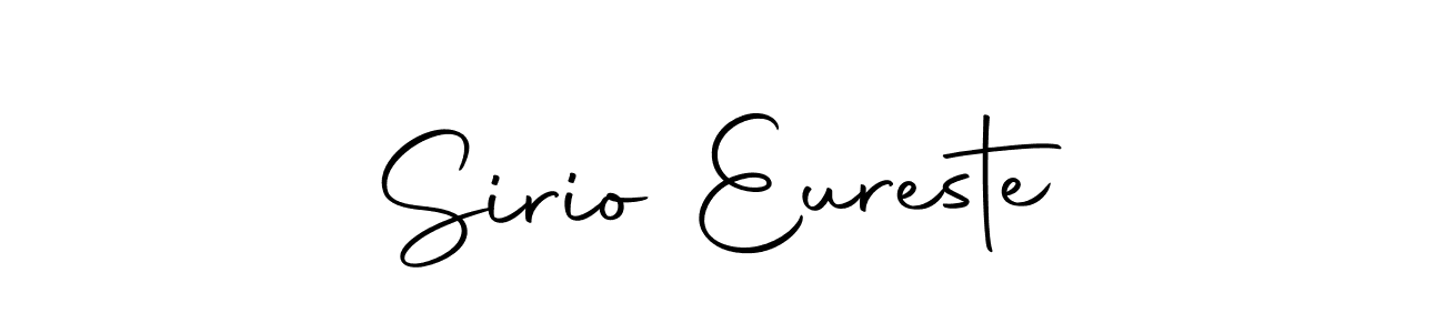 You should practise on your own different ways (Autography-DOLnW) to write your name (Sirio Eureste) in signature. don't let someone else do it for you. Sirio Eureste signature style 10 images and pictures png
