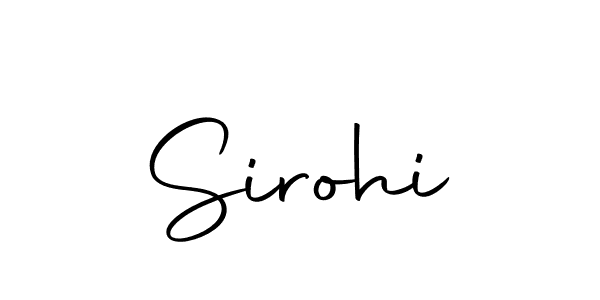 You should practise on your own different ways (Autography-DOLnW) to write your name (Sirohi) in signature. don't let someone else do it for you. Sirohi signature style 10 images and pictures png