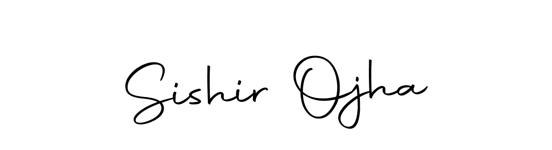 Also we have Sishir Ojha name is the best signature style. Create professional handwritten signature collection using Autography-DOLnW autograph style. Sishir Ojha signature style 10 images and pictures png