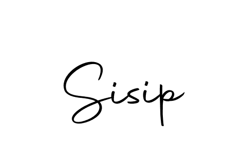 You should practise on your own different ways (Autography-DOLnW) to write your name (Sisip) in signature. don't let someone else do it for you. Sisip signature style 10 images and pictures png