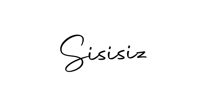 Design your own signature with our free online signature maker. With this signature software, you can create a handwritten (Autography-DOLnW) signature for name Sisisiz. Sisisiz signature style 10 images and pictures png