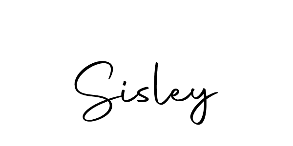 You should practise on your own different ways (Autography-DOLnW) to write your name (Sisley) in signature. don't let someone else do it for you. Sisley signature style 10 images and pictures png