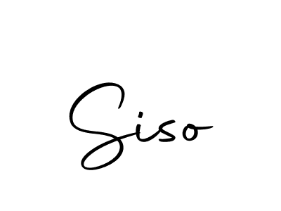Create a beautiful signature design for name Siso. With this signature (Autography-DOLnW) fonts, you can make a handwritten signature for free. Siso signature style 10 images and pictures png
