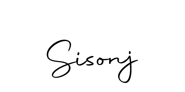 Make a beautiful signature design for name Sisonj. Use this online signature maker to create a handwritten signature for free. Sisonj signature style 10 images and pictures png