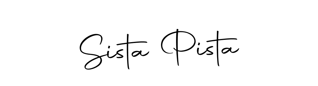 You can use this online signature creator to create a handwritten signature for the name Sista Pista. This is the best online autograph maker. Sista Pista signature style 10 images and pictures png